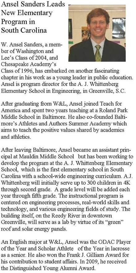 Ansel Sanders